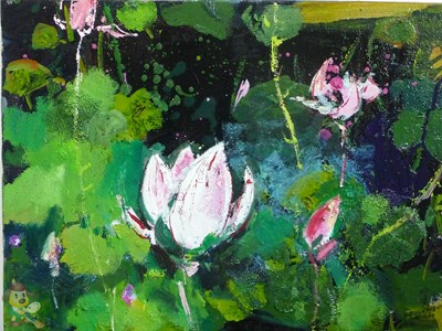 邱玲瓊油畫創作個展—「印象之旅」將於稅務大樓文心藝廊展出